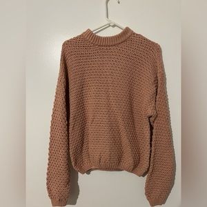 Sweater Universal Thread peach color size medium